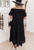 Picture of CURVY GIRL TIERED MAXI DRESS